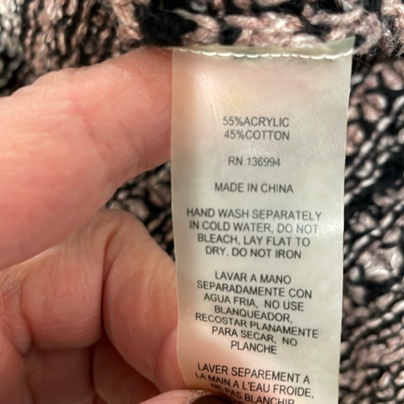 Waterfall opening long cardigan knitted crocheted earth toned long sleeve layer - Picture 4 of 7